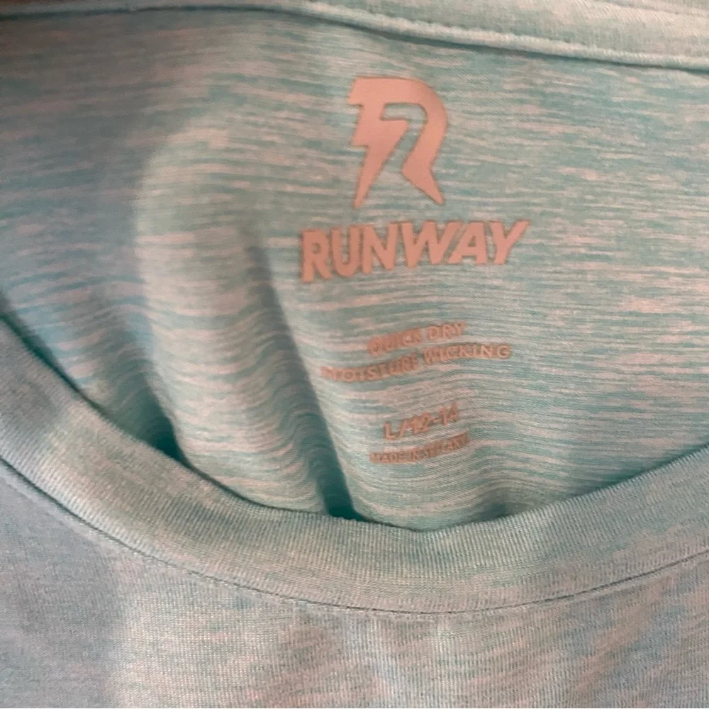 Runway Boys Sleeveless Tank Top - Turquoise - Large 12/14 - Game‎ Time